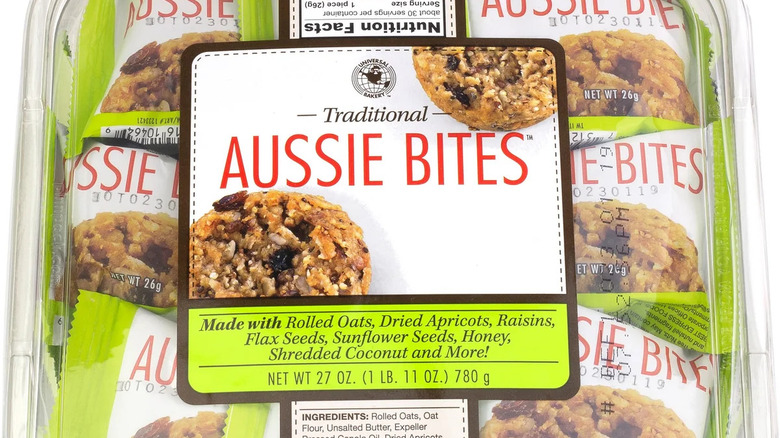 box of Aussie Bites snacks