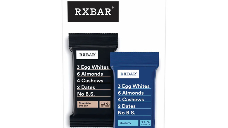 box of protein bars