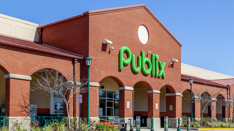 The exterior of a Publix store