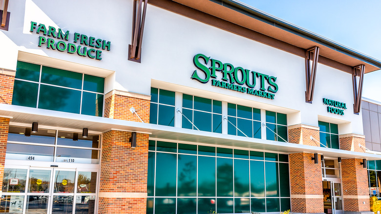 The exterior of the Sprouts Farmer's Market store