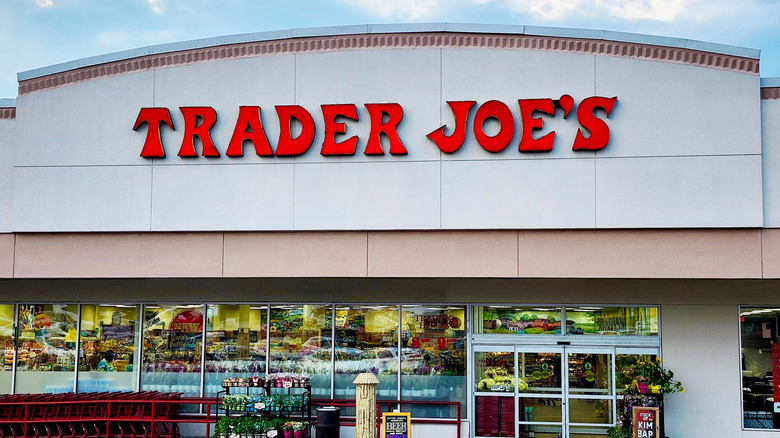 The exterior of a Trader Joe's store