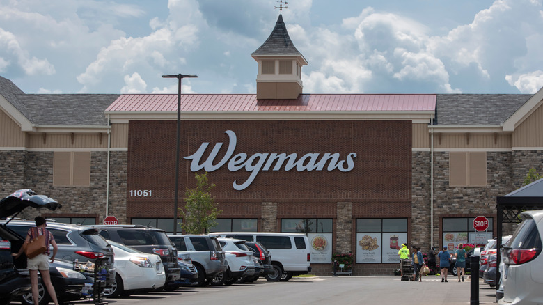 The exterior of a Wegman's store