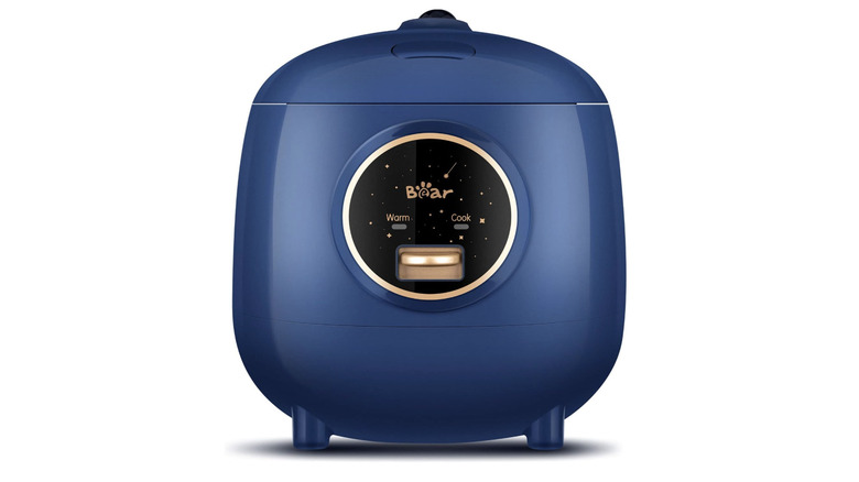 Bear Mini Rice Cooker against a white background