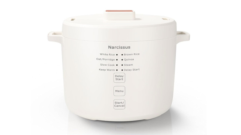 Narcissus Rice Cooker against a white background