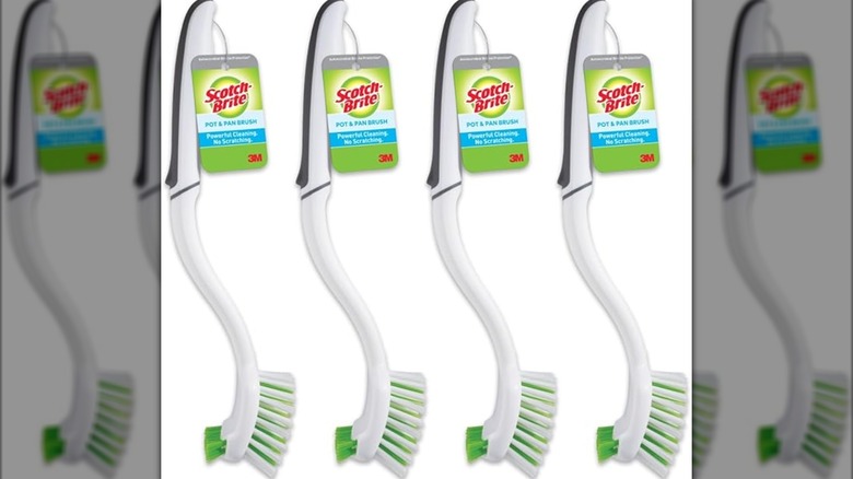 Scotch-Brite scrub brushes four-pack