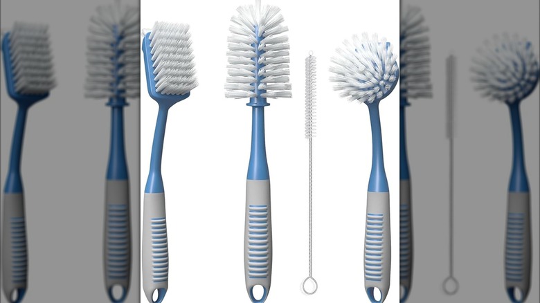Dish brush set four-piece