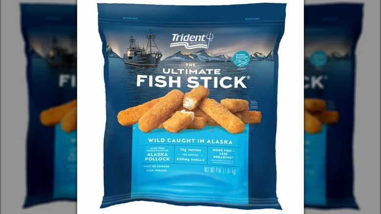 A bag of fish sticks