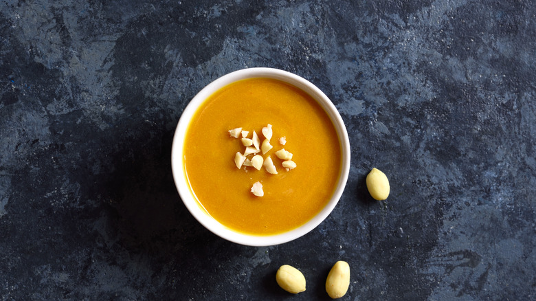 Bowl of peanut sauce