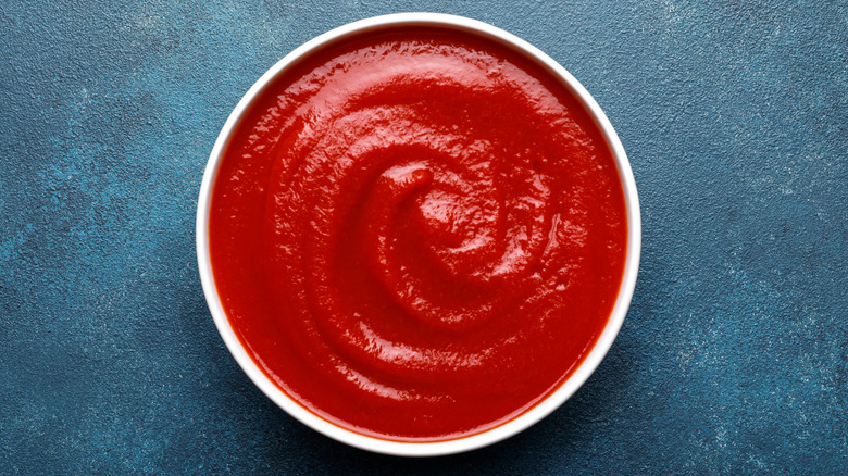 ketchup in a bowl