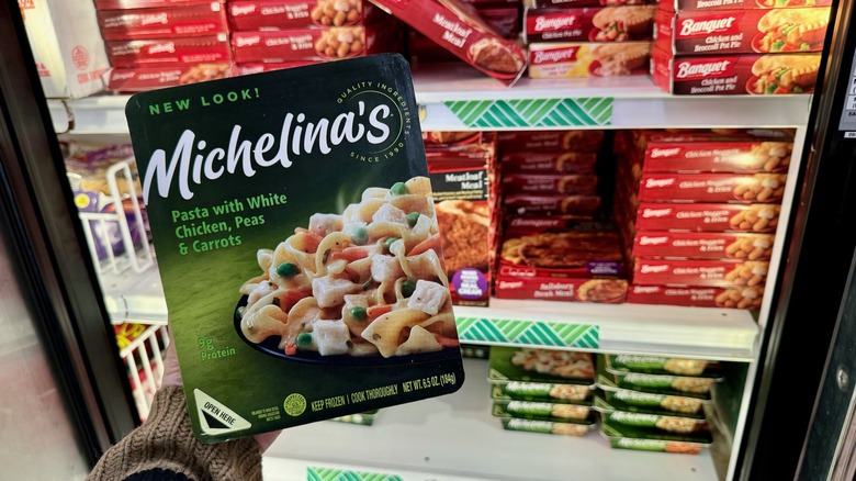 Michelina's frozen pasta box