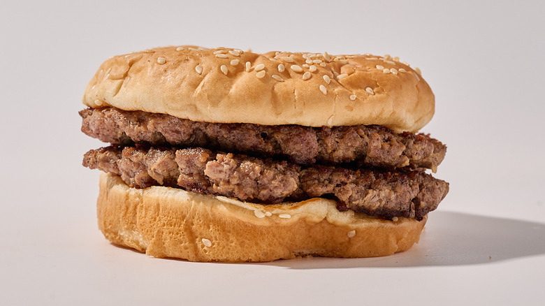 Five guys hamburger on a table