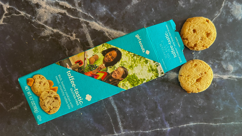 Gluten-free toffee-tastic cookies