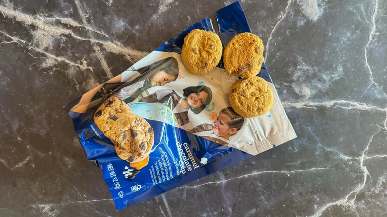 Gluten-free caramel chocolate chip cookies