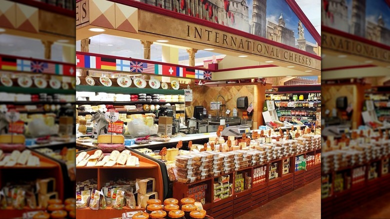 Cheese department at Uncle Giuseppe's