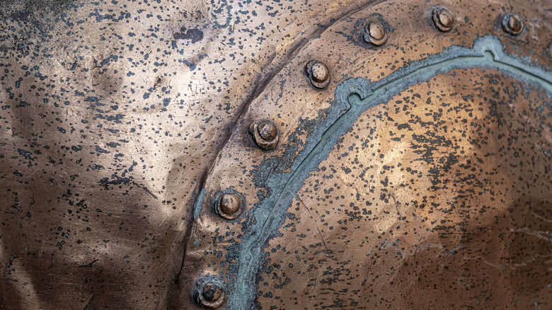 Older copper kettle
