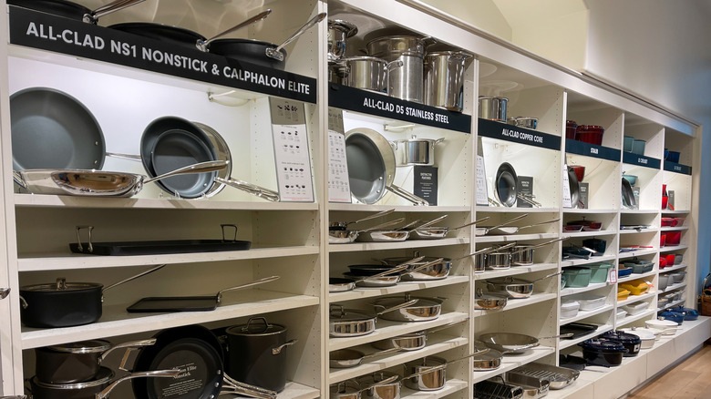 Interior of a Williams Sonoma