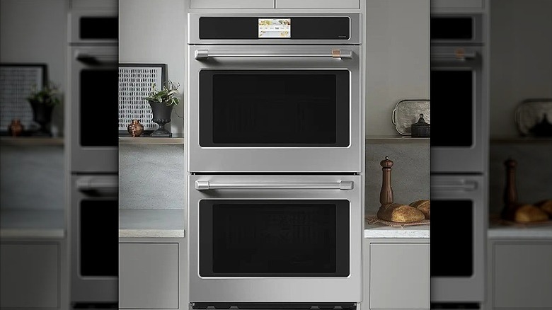 Café's 30" built-in double electric convection wall oven