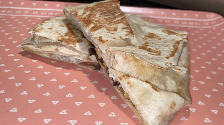 A customized Crunchwrap Supreme