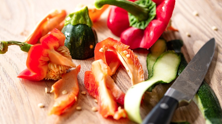 Vegetable scraps