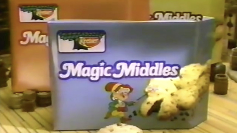 Three Keebler Magic Middles cookie boxes