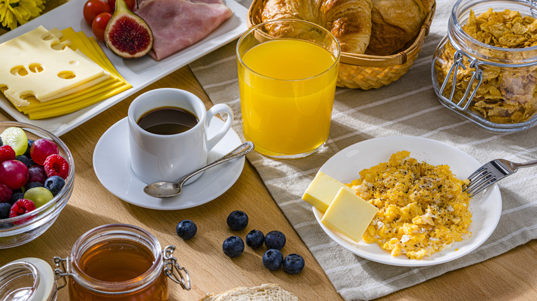 Breakfast items