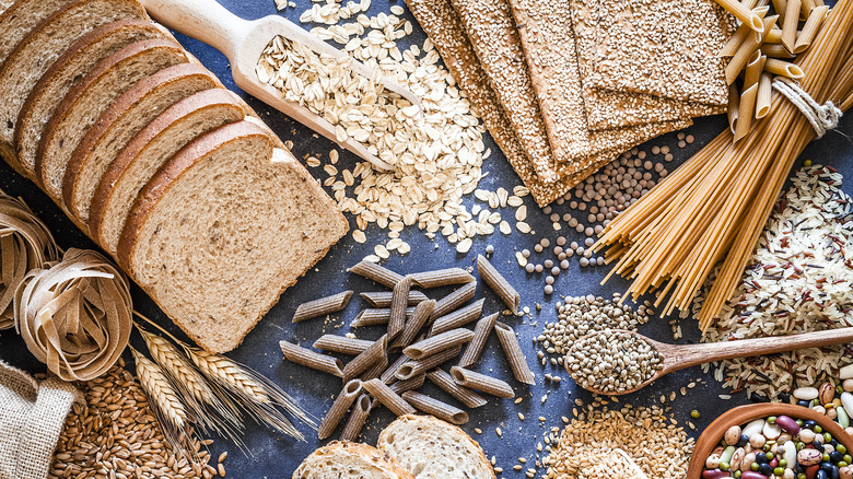Many delicious carbs
