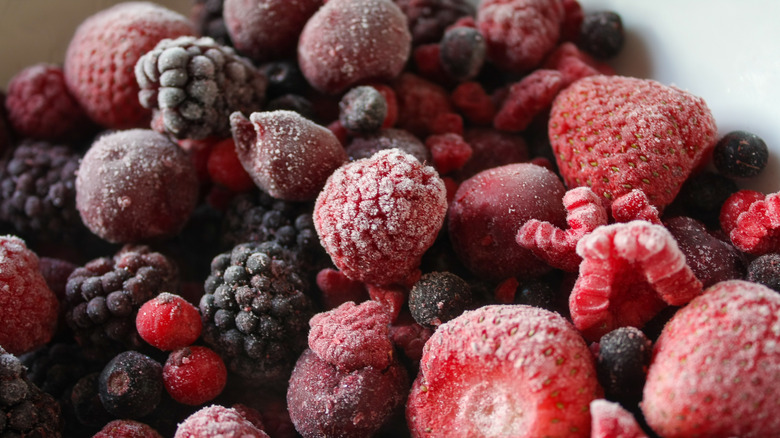 Frozen berries