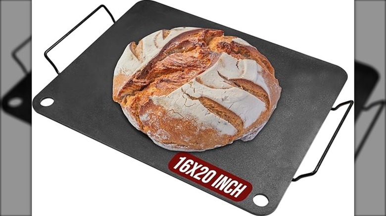 Colenza pizza steel with handles
