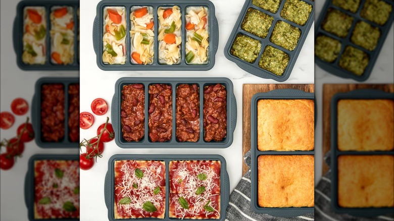 MIU Silicone Freezer Trays with Lids