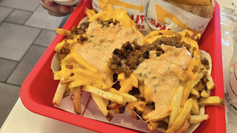 Two orders of Animal Style Fries from In-N-Out