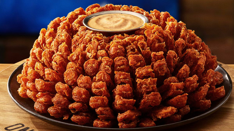 A Bloomin' Onion at Outback Steakhouse