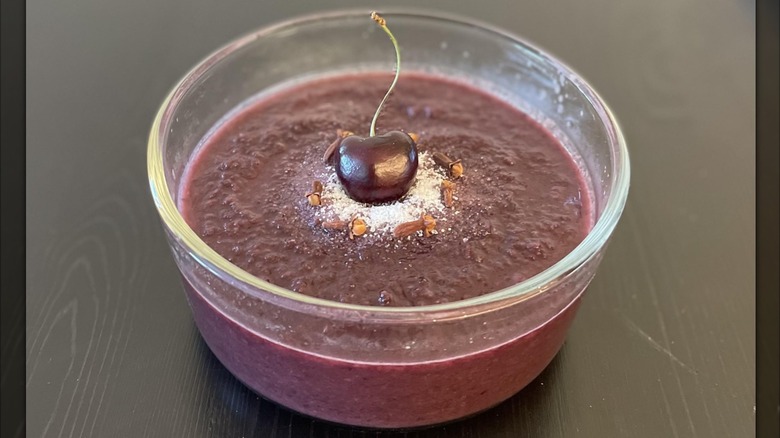 A bowl of Cherry Pottage