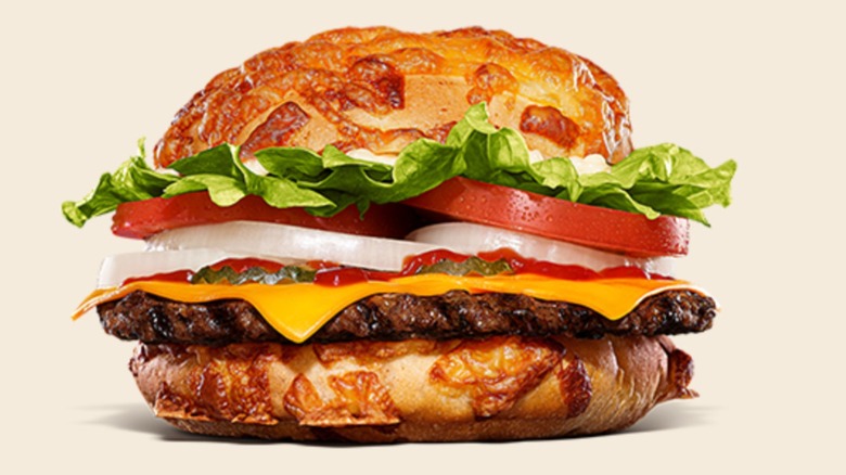 A Cheese Ugly Burger from Burger King Japan