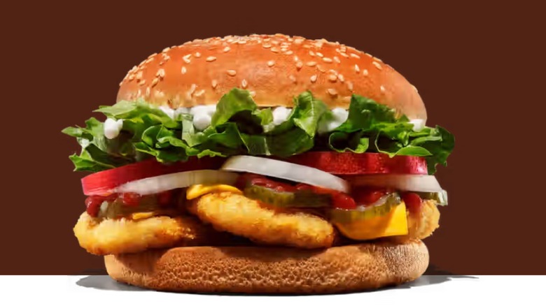 A Salad Burger from Burger King New Zealand