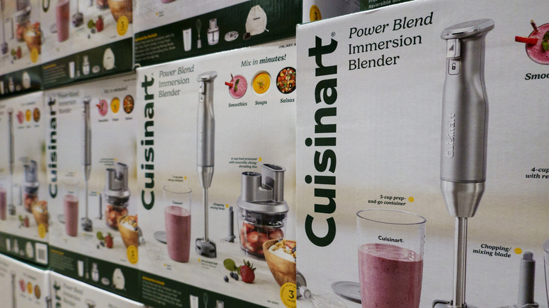 Cuisinart blenders on display at Costco