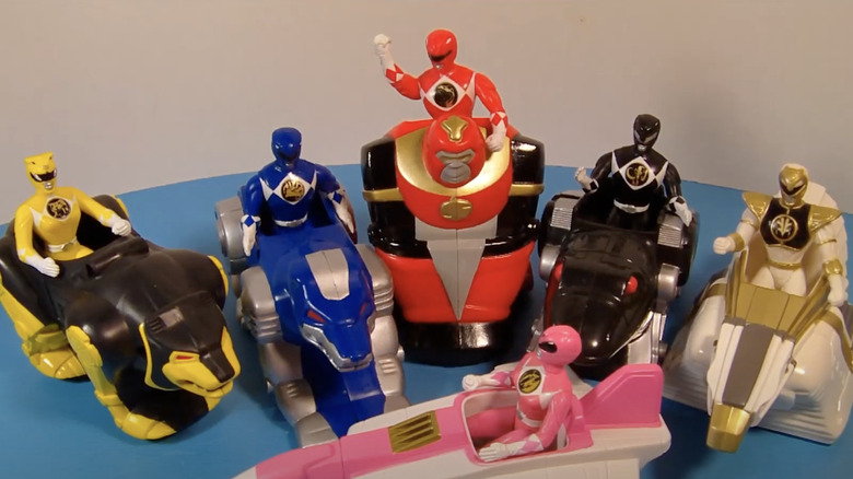 McDonald's Mighty Morphin Power Rangers: The Movie toys