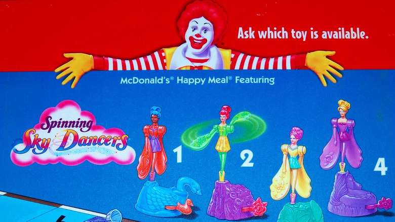 Sky Dancers McDonald's toys