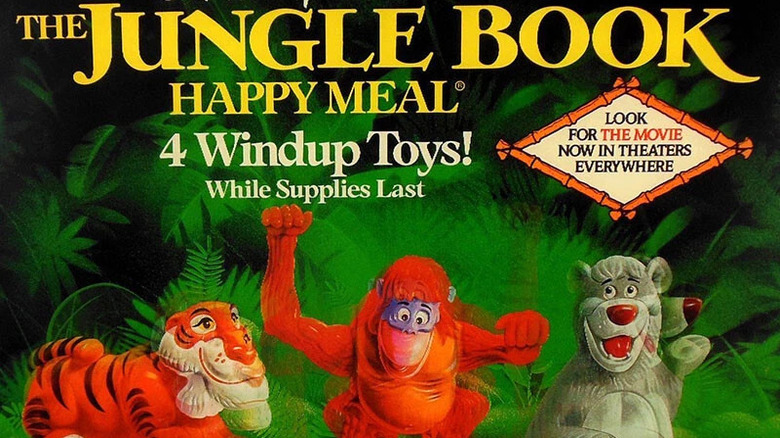 The Jungle Book Happy Meal toys