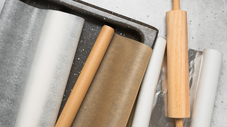 Roll of parchment paper