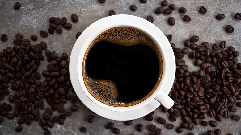 Coffee in a cup