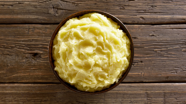 Bow lof mashed potatoes