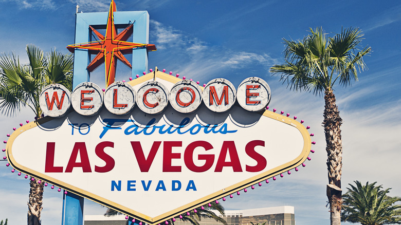Welcome to Las Vegas sign