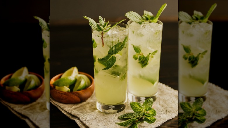 Two Asian Pear Mojitos at P.F. Chang's