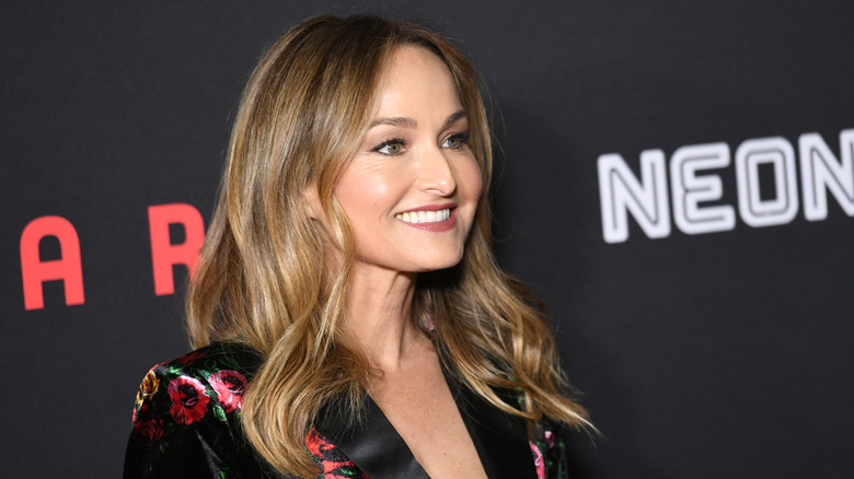 Giada de Laurentiis smiling at a media event