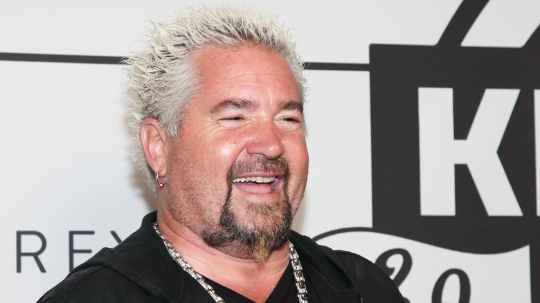 Guy Fieri at a media event