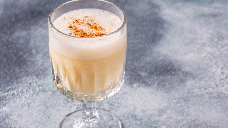 Glass of Golden Cadillac cocktail