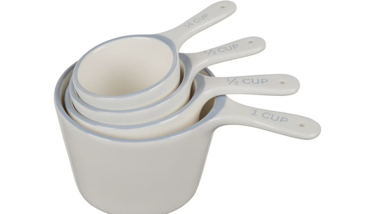 Ceramic measuring cups