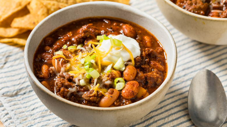 Turkey chili with beans
