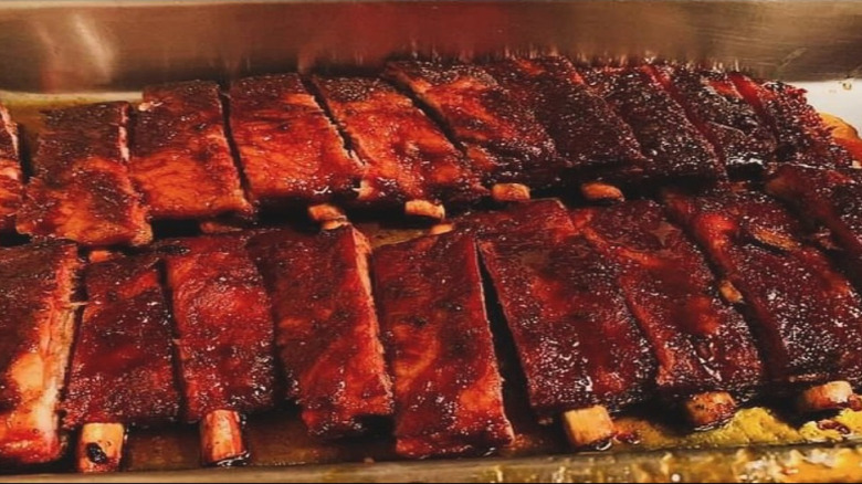 ribs at Billie Rae's in Knoxville, TN