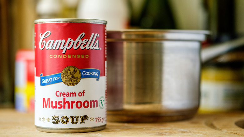 Cream of mushroom soup